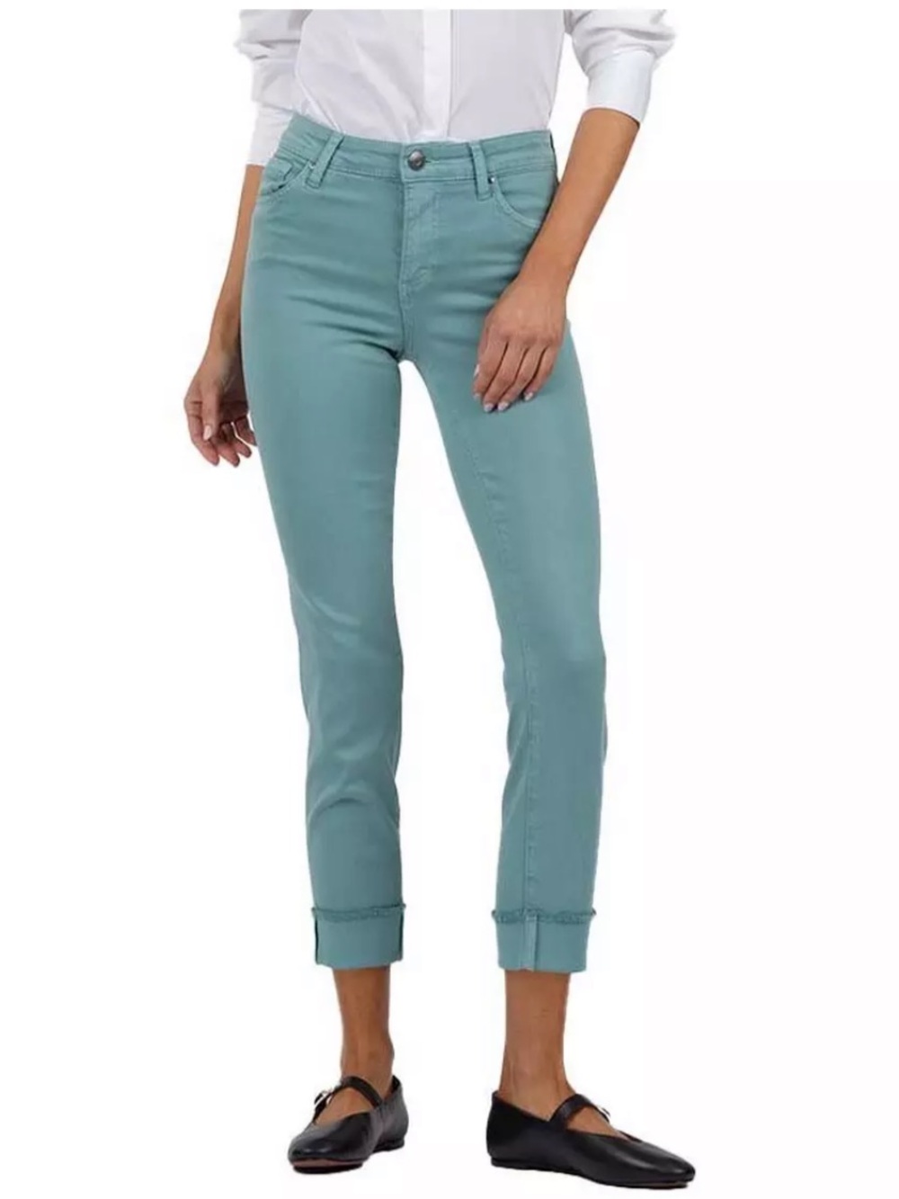 Kut from the Kloth Amy Crop Straight Leg pants - size 12 NWT